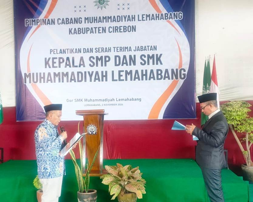 Dilantik Kembali Menjadi Kepala SMK Muhammadiyah Lemahabang, Ruspandi: Ini Amanah