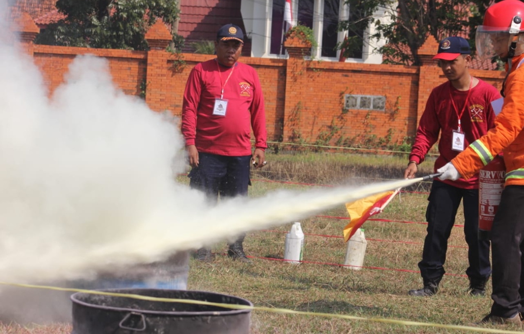 Firefighting Competition 2024, Upaya Disdamkarmat Kabupaten Cirebon Asah Ketangkasan Penanggulangan Kebakaran