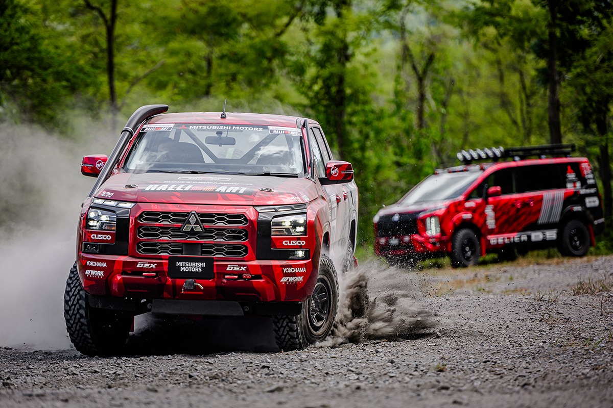 Tim Mitsubishi RALLIART Merespon Tantangan Pada Ajang Asia Cross Country Rally dengan All-New Triton Rally Car