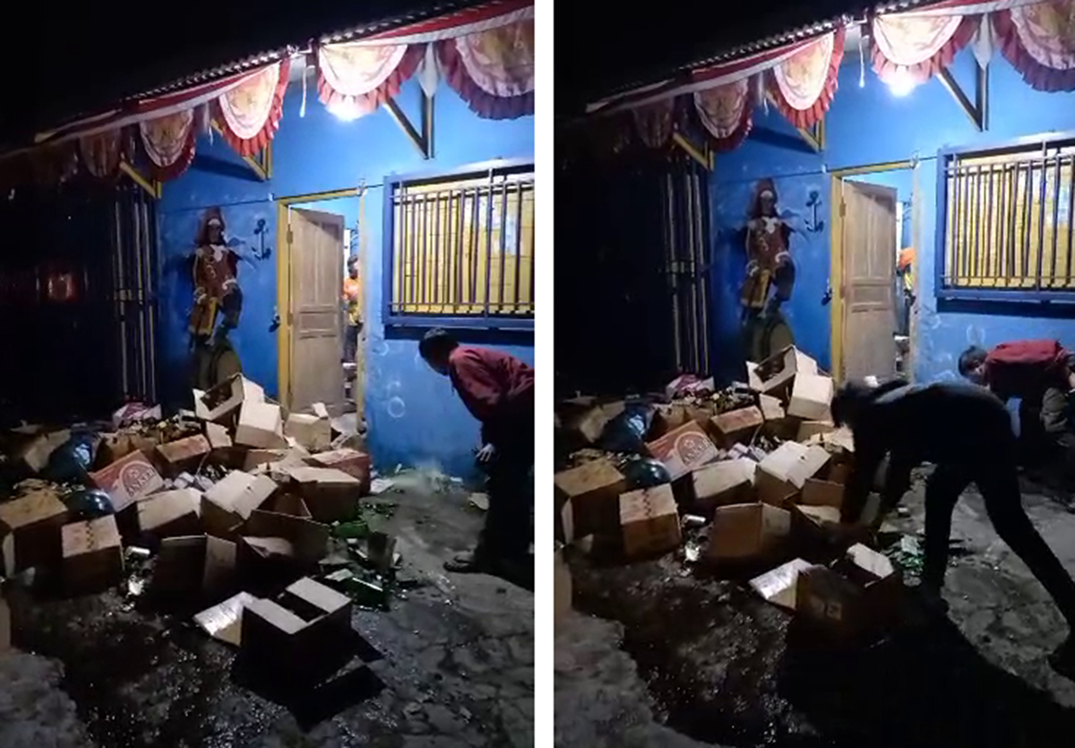 Warga Sweeping Kios Penjual Miras Imbas Renggut 11 Orang di Subang