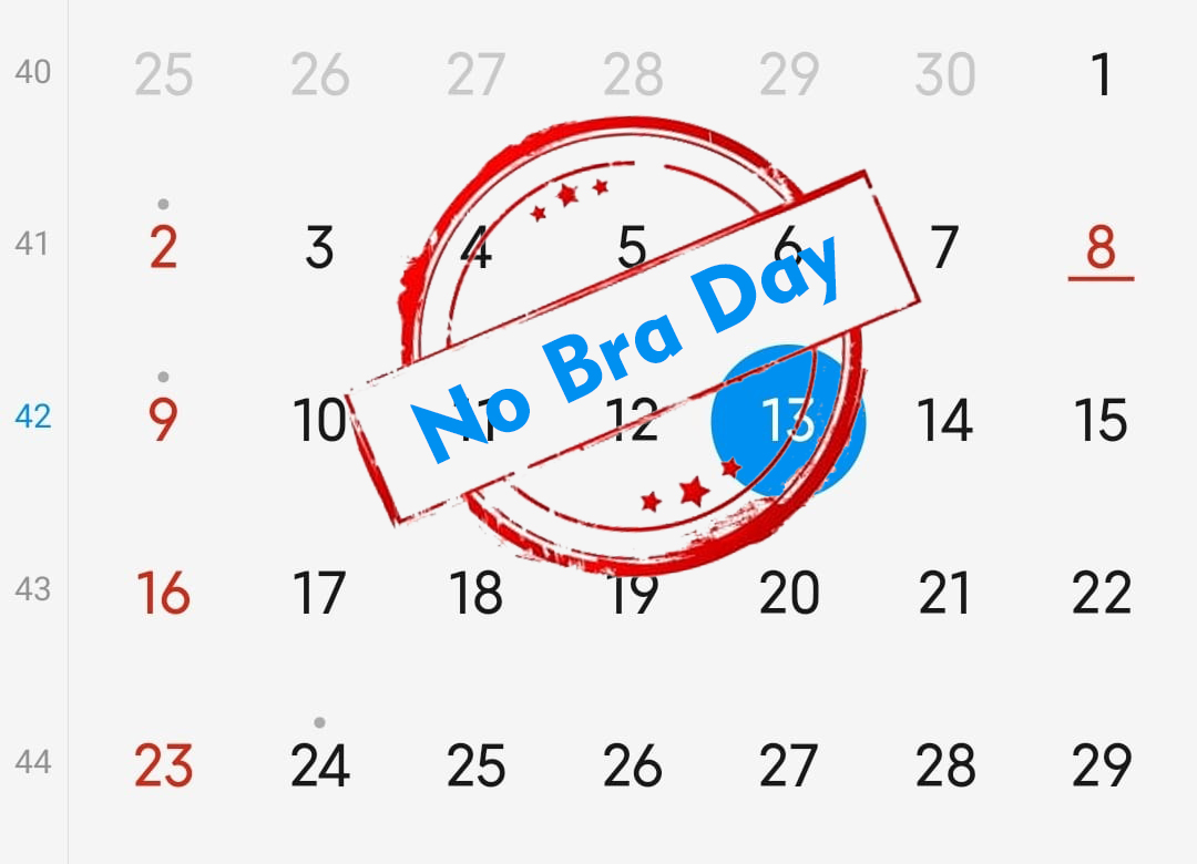 Hari Ini 13 Oktober 2022 No Bra Day, Hari Tanpa Beha yang Kontroversial dan Edukasi Kanker Payudara