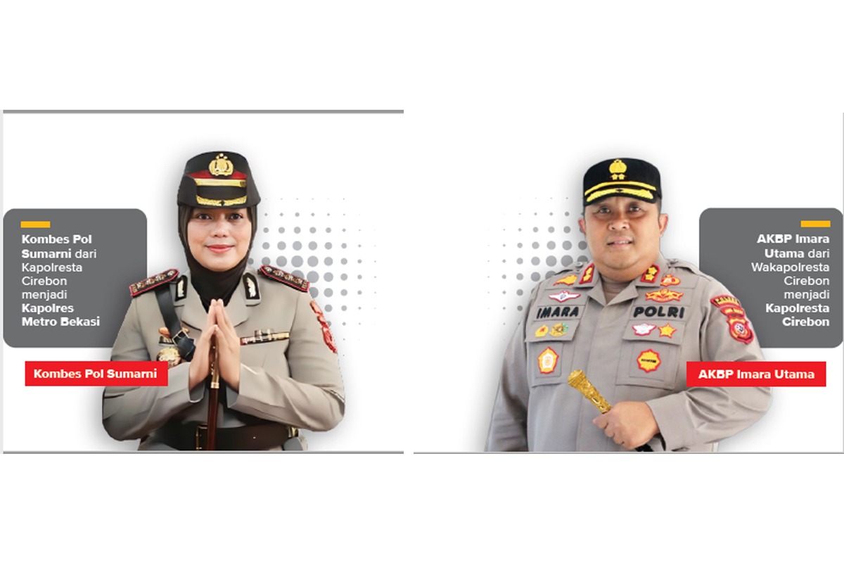 Resmi Dimutasi! Kombes Pol Sumarni ke Bekasi, Ini Dia Sosok Kapolresta Cirebon yang Baru