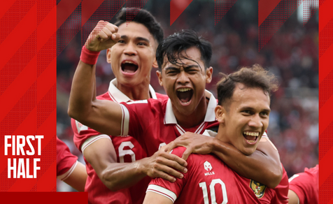 Gol Egy dan Witan, Skor Sementara Indonesia vs Kamboja 2-1 