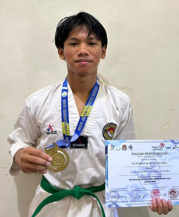 El Farrel, Peraih Emas Taekwondo yang Hafal 30 Juz 
