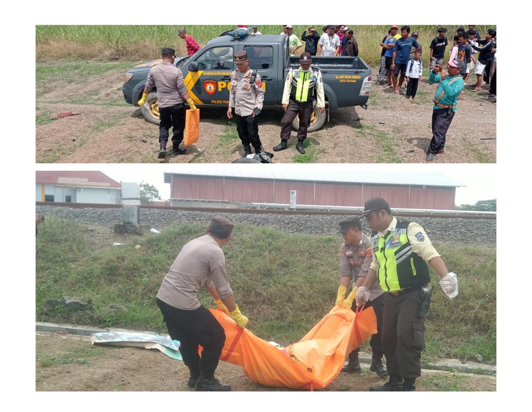 Nahas, Warga Gembongan Mekar Tewas Tertabrak Kereta Api di Perlintasan Tanpa Palang Pintu 