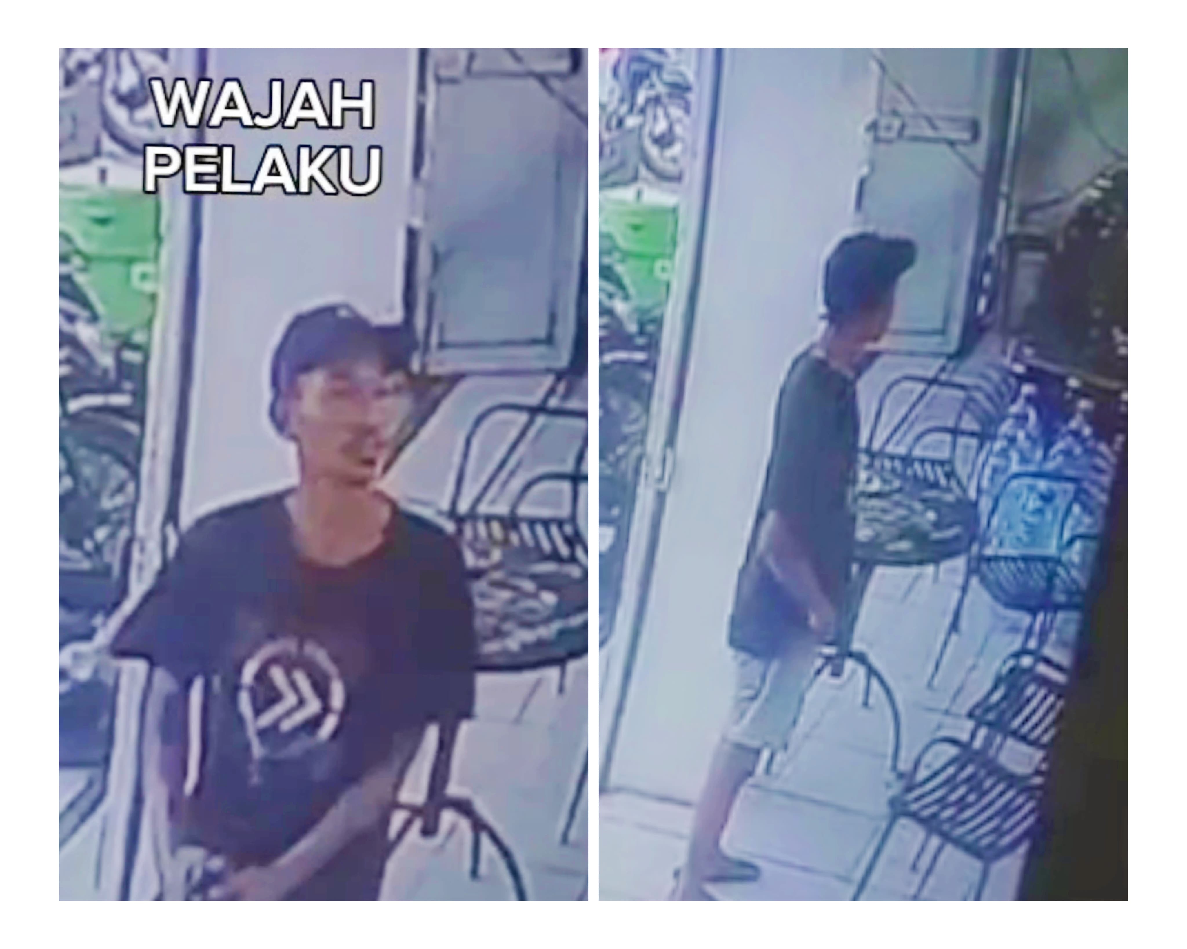 Pengunjung Minimarket di Talun Jadi Korban Pencurian Handphone, Pelaku Terekam CCTV, Ada yang Kenal?