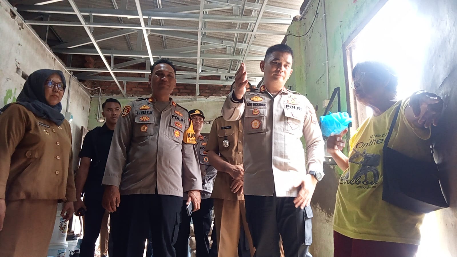 Program Rutilahu Polres Cirebon Kota, Rumah Lansia di Pekalipan Kini 80 Persen Rampung