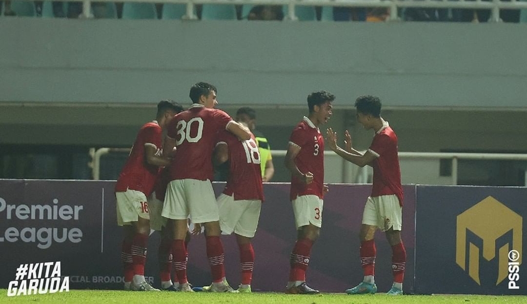 TImnas Indonesia Menang 2-1 atas Curacao, Dendy Sulistiawan Menjadi Penentu