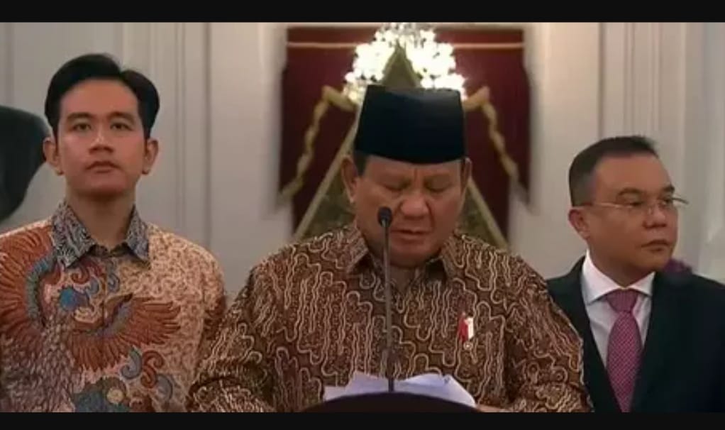 Ini Dia DaftarMenteri Kabinet Merah Putih Prabowo-Gibran