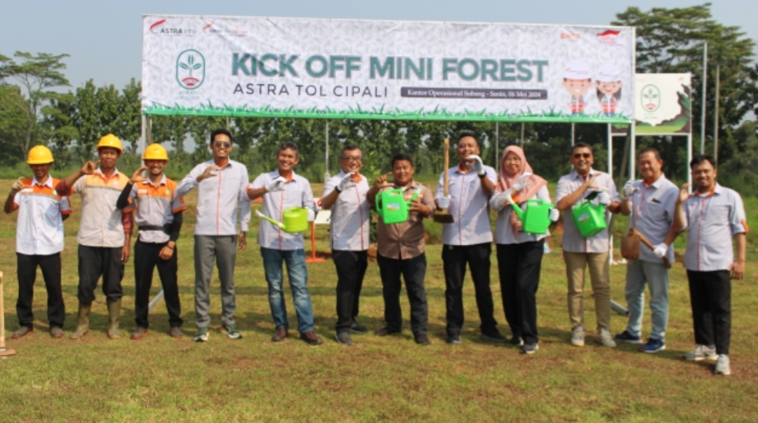 Komitmen Jaga Lingkungan, Astra Tol Cipali Gelar Kick Off Mini Forest 