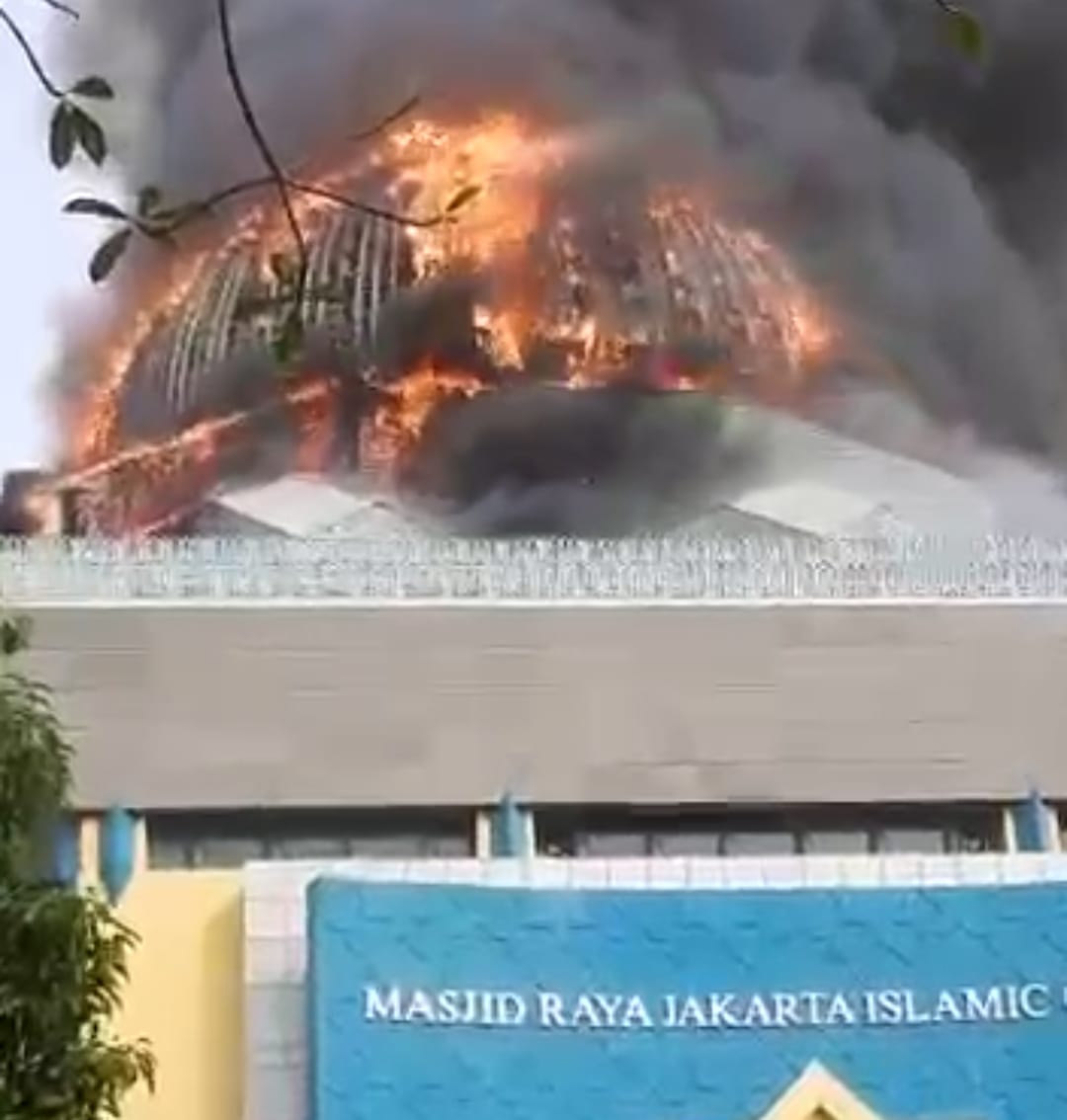 Kubah Masjid Jakarta Islamic Center Terbakar, Begini Sejarah Berdirinya Tempat Ibadah Umat Islam yang Dulunya