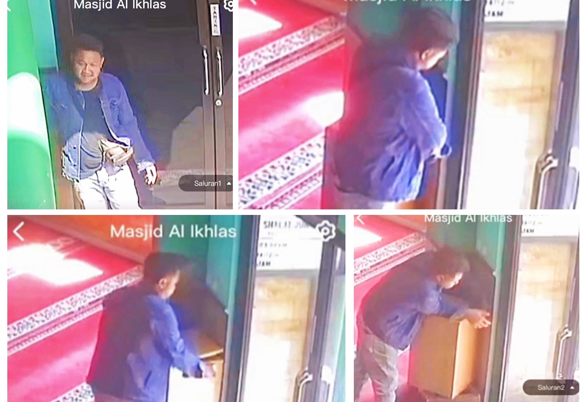Pelaku Pembobolan Kotak Amal Masjid di Kota Cirebon Masih Berkeliaran, Ini Dia Sosoknya
