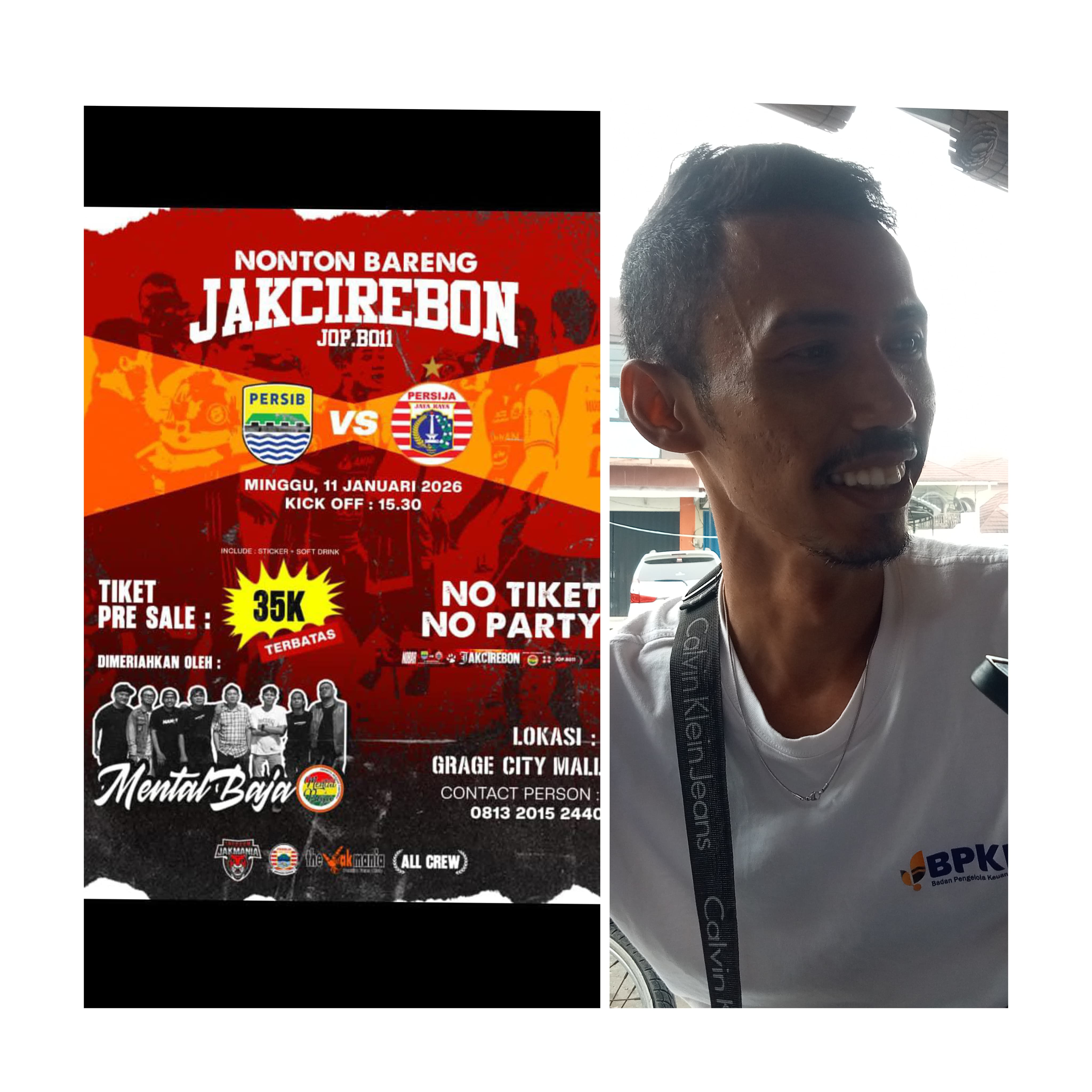 Rival Abadi Bertemu, Suporter Cirebon Pilih Damai: Nobar Persib vs Persija Dipisah Plus Tanpa Konvoi