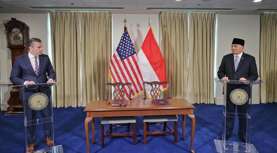 Sjafrie dan Menhan AS Sepakat Perkuat Pertahanan, Super Garuda Shield Diperluas