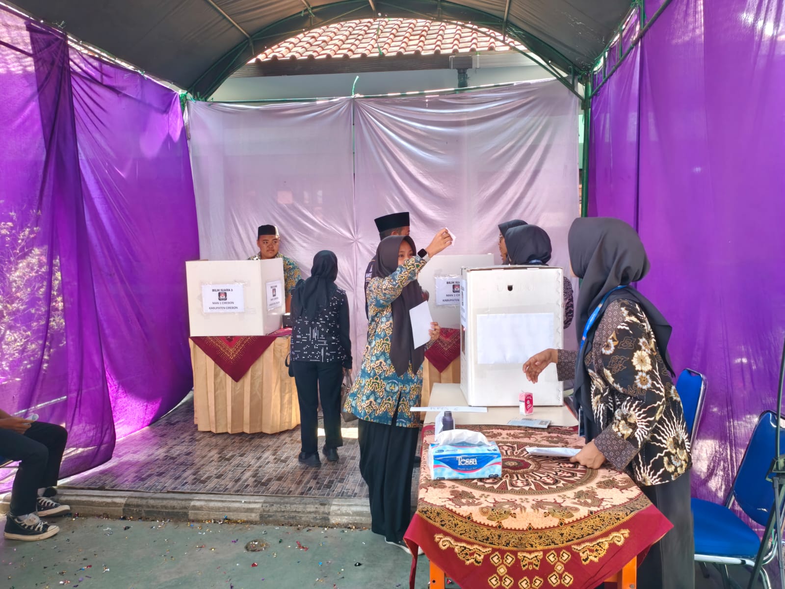 MAN 1 Cirebon Jadi Pilot Project Nasional E-Voting Ketua OSIS