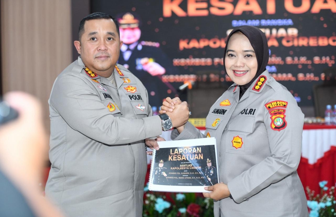 Dari Sumarni ke Imara Utama, Ini Momen Pergantian Kapolresta Cirebon