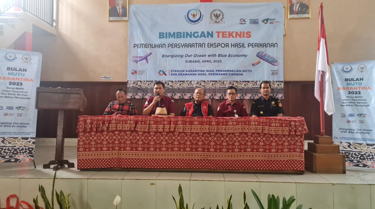 SKIPM Cirebon Gelar Kegiatan Peduli Sosial dan Bimbingan Teknis Ikan Sehat dan Bermutu