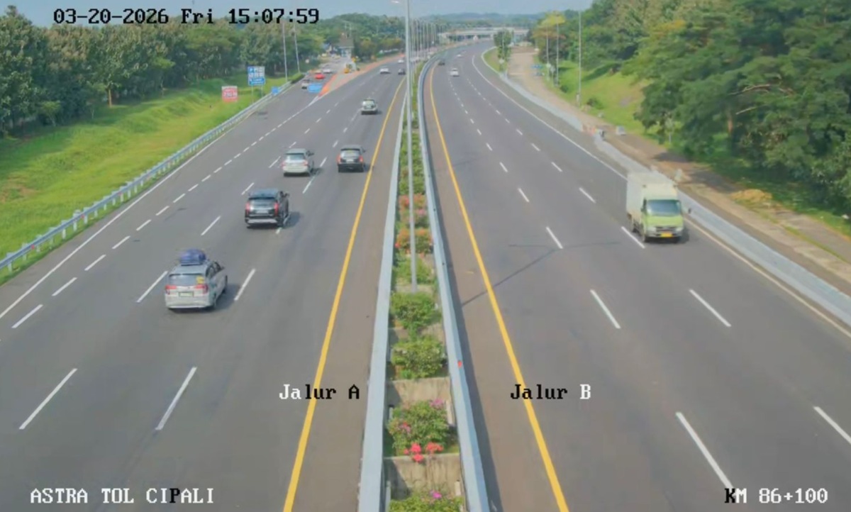 One Way Nasional Selesai, Tol Cipali Kembali Normal Dua Arah