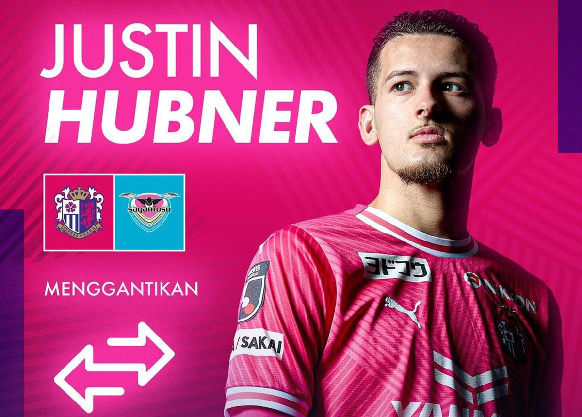 7 Laga Menghilang, Justin Hubner Kembali Nonghol Bersama Cerezo Osaka