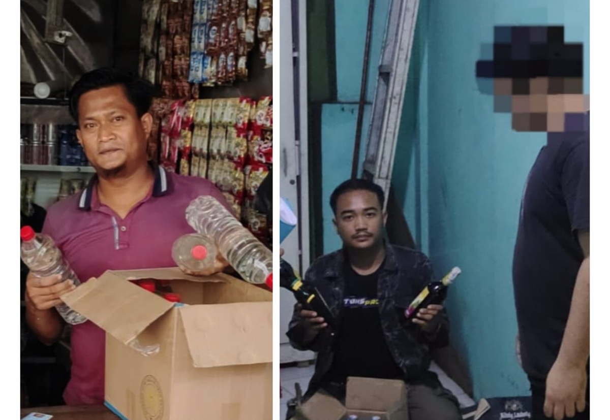 Polresta Cirebon Sita 96 Botol Miras dalam Razia Pekat di Arjawinangun dan Susukan