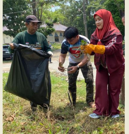 Cegah Banjir, Wakil Walikota Ajak Warga Kalijaga Bersihkan Lingkungan 