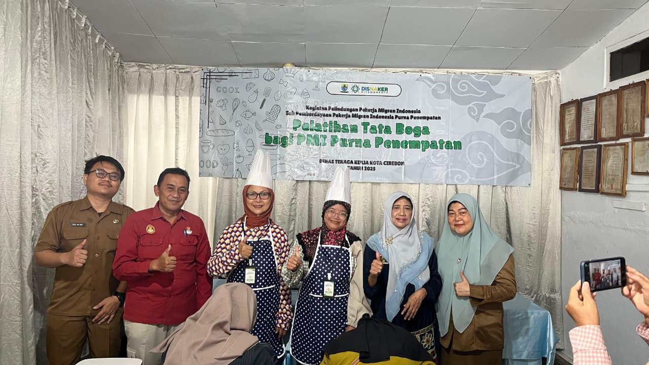Cara Disnaker Berdayakan Mantan PMI, Berikan Pelatihan Tata Boga