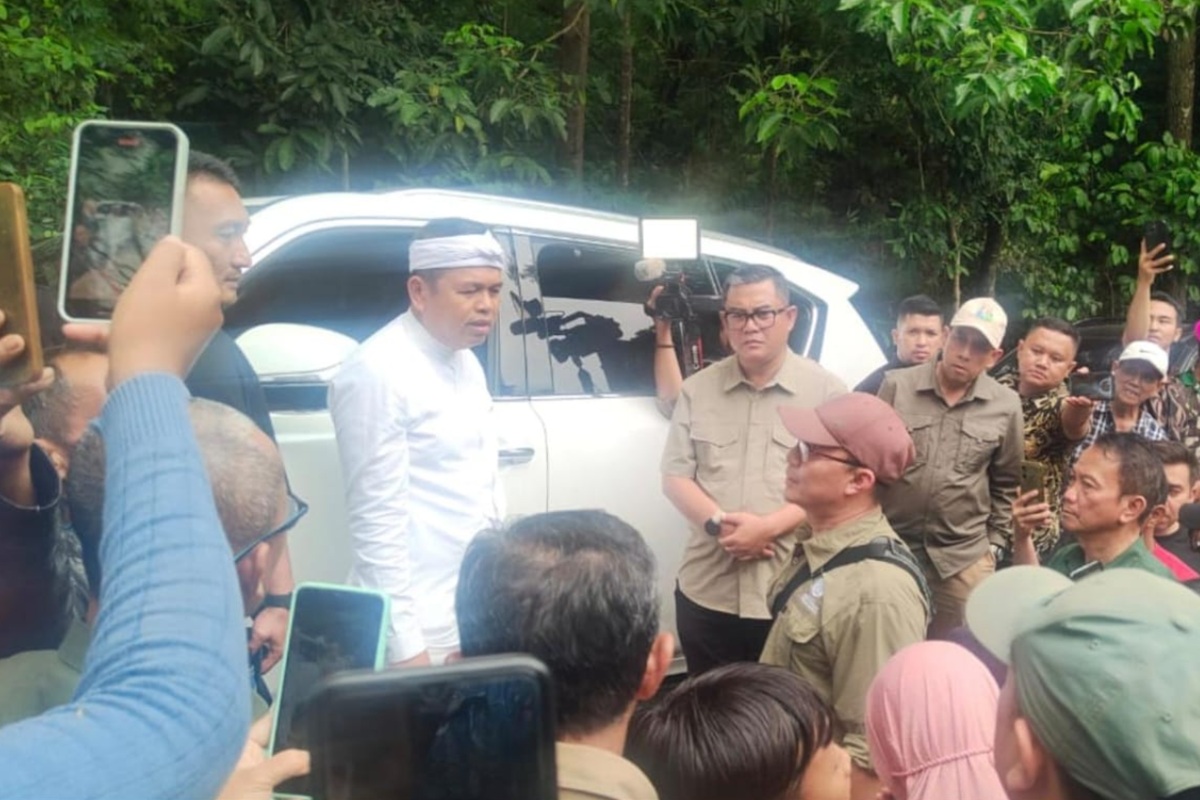 KDM Turun ke Gunung Ciremai, Sidak Tambang Ilegal hingga Soroti Konflik Air Talaga Nilem