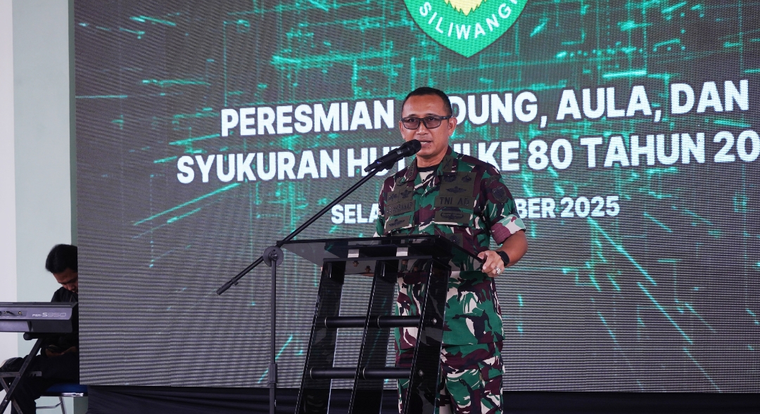 Danrem 063 SGJ Resmikan Gedung Baru Kodim 0604 Karawang 