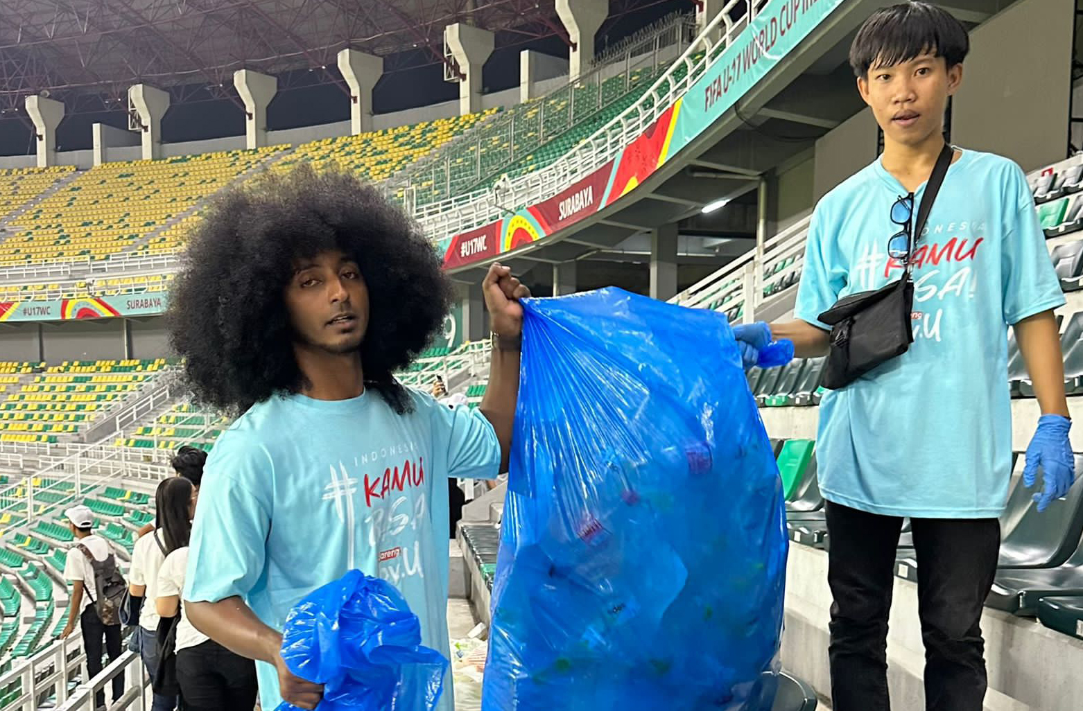 Bukan Jepang, Suporter Indonesia Kobarkan Gerakan Datang Bersih Pulang Bersih