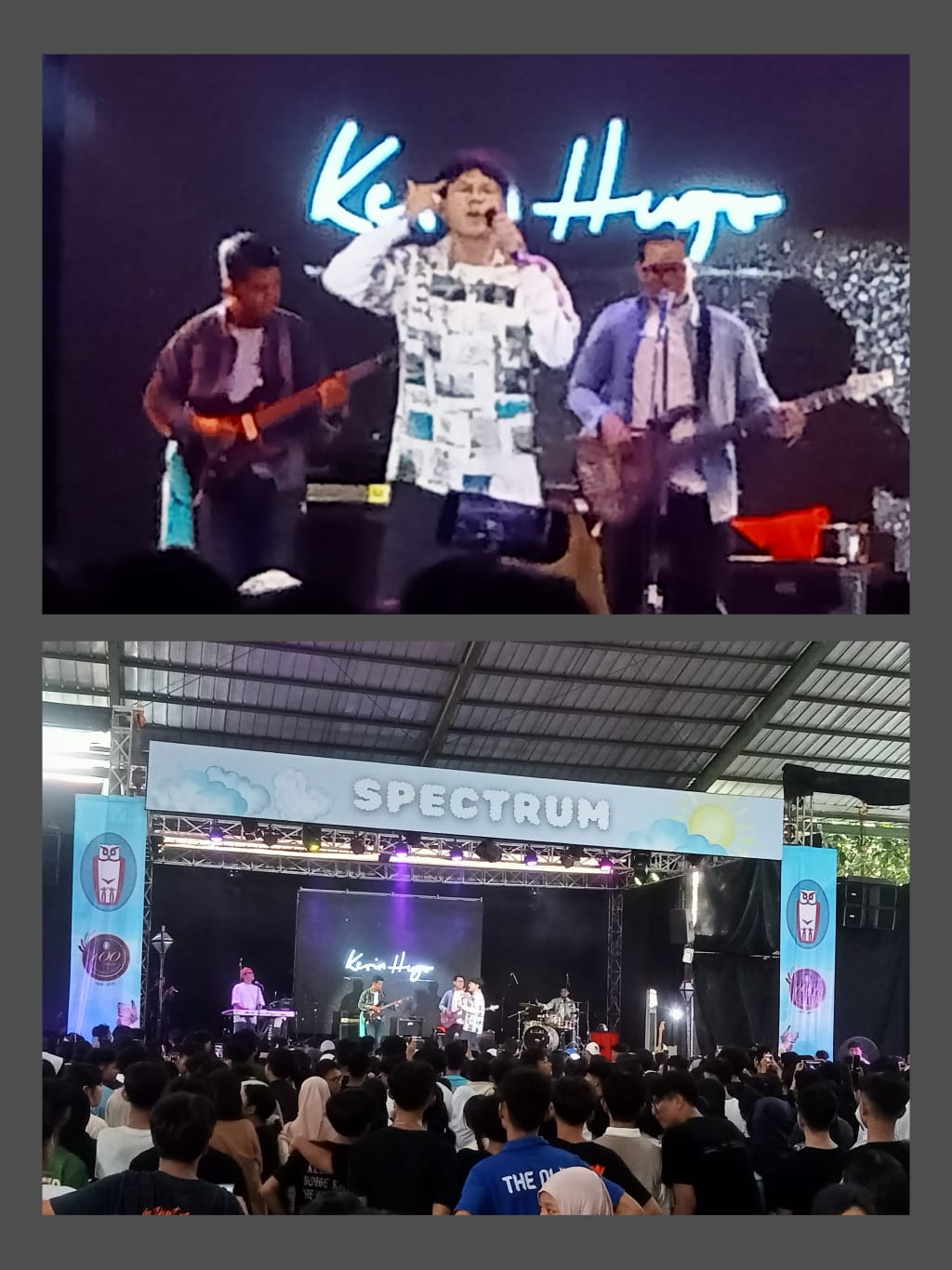Penampilan Kevin Hugo Meriahkan Penutupan Spectrum di SMPN 1 Kota Cirebon