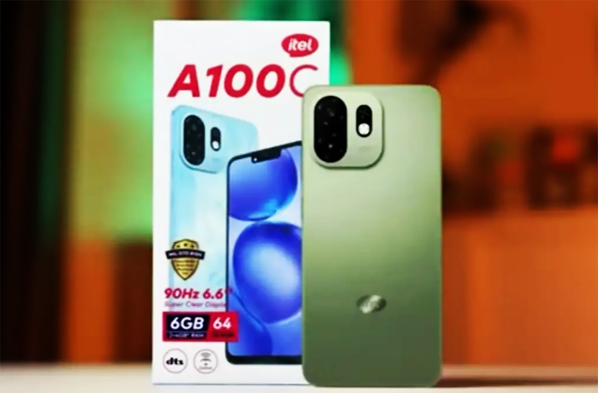 Itel A100C: HP Sejutaan Rasa Flagship, Desain Premium dengan Fitur Tangguh Tahan Banting