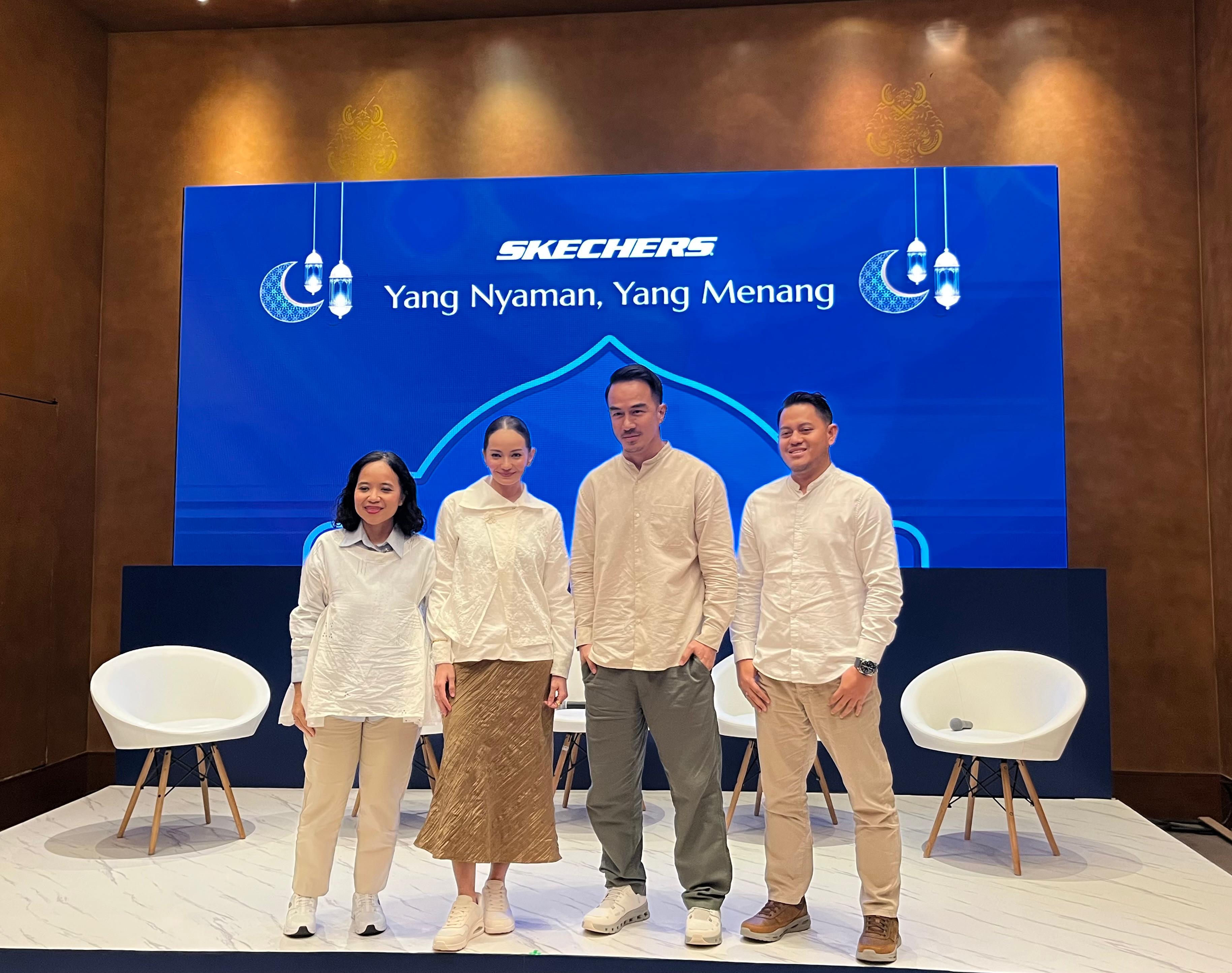 Skechers Rayakan Ramadan Bersama Joe Taslim dan Enzy Storia Melalui Kampanye #YangNyamanYangMenang