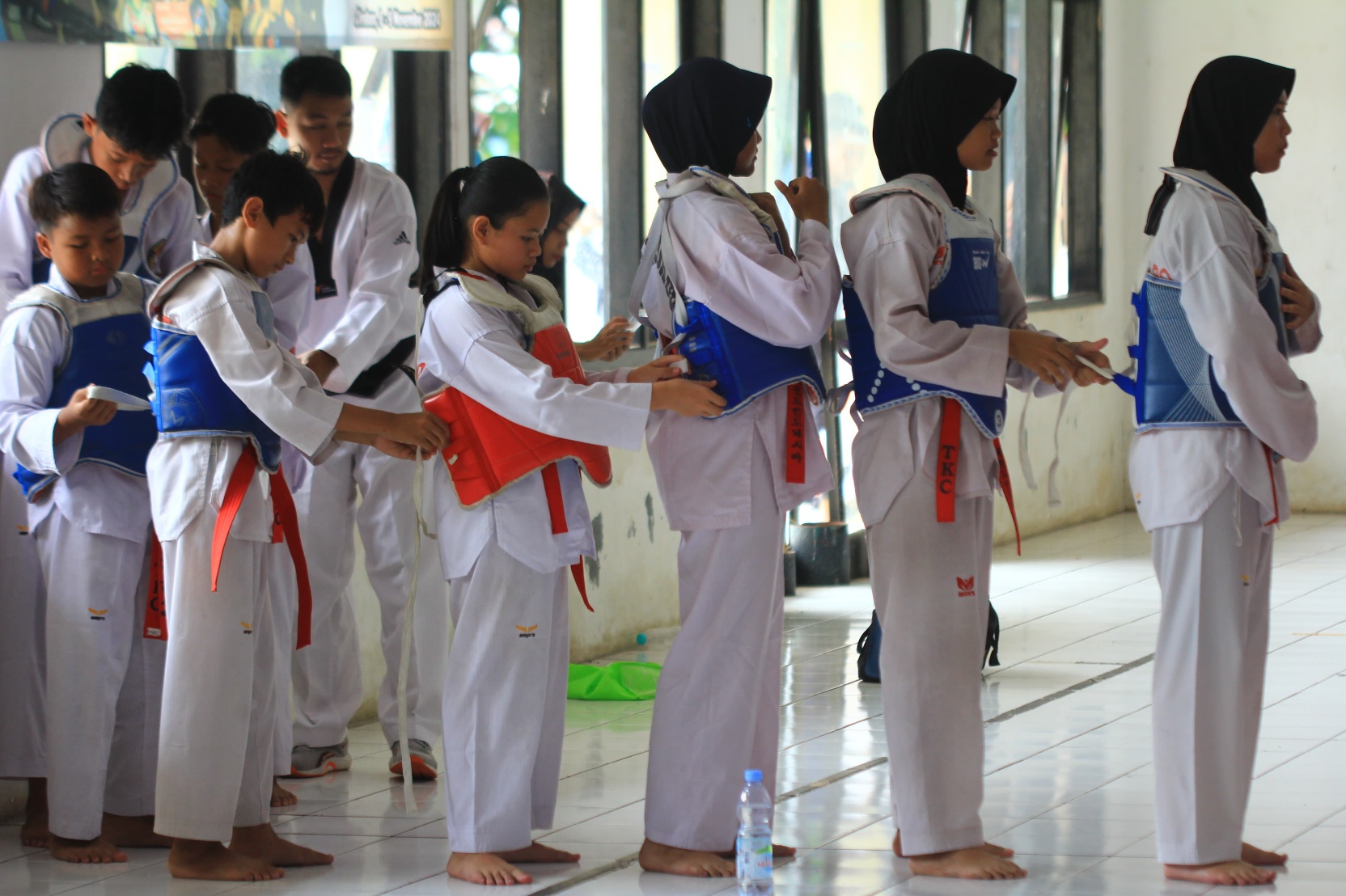 393 Atlet Taekwondo Jalani UKT yang Digelar TI Kota Cirebon