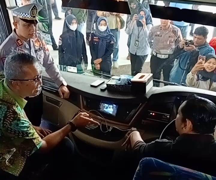 Dishub Kota Cirebon Lakukan Rampcheck Bus Angkutan Lebaran 2023, Begini Hasilnya 