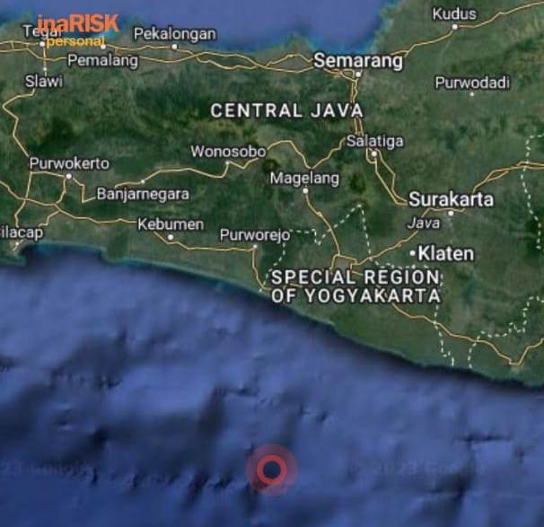 BREAKING NEWS! Gempa Bumi 6.4 Magnitudo Guncang Bantul, Getarannya Sampai ke Cirebon