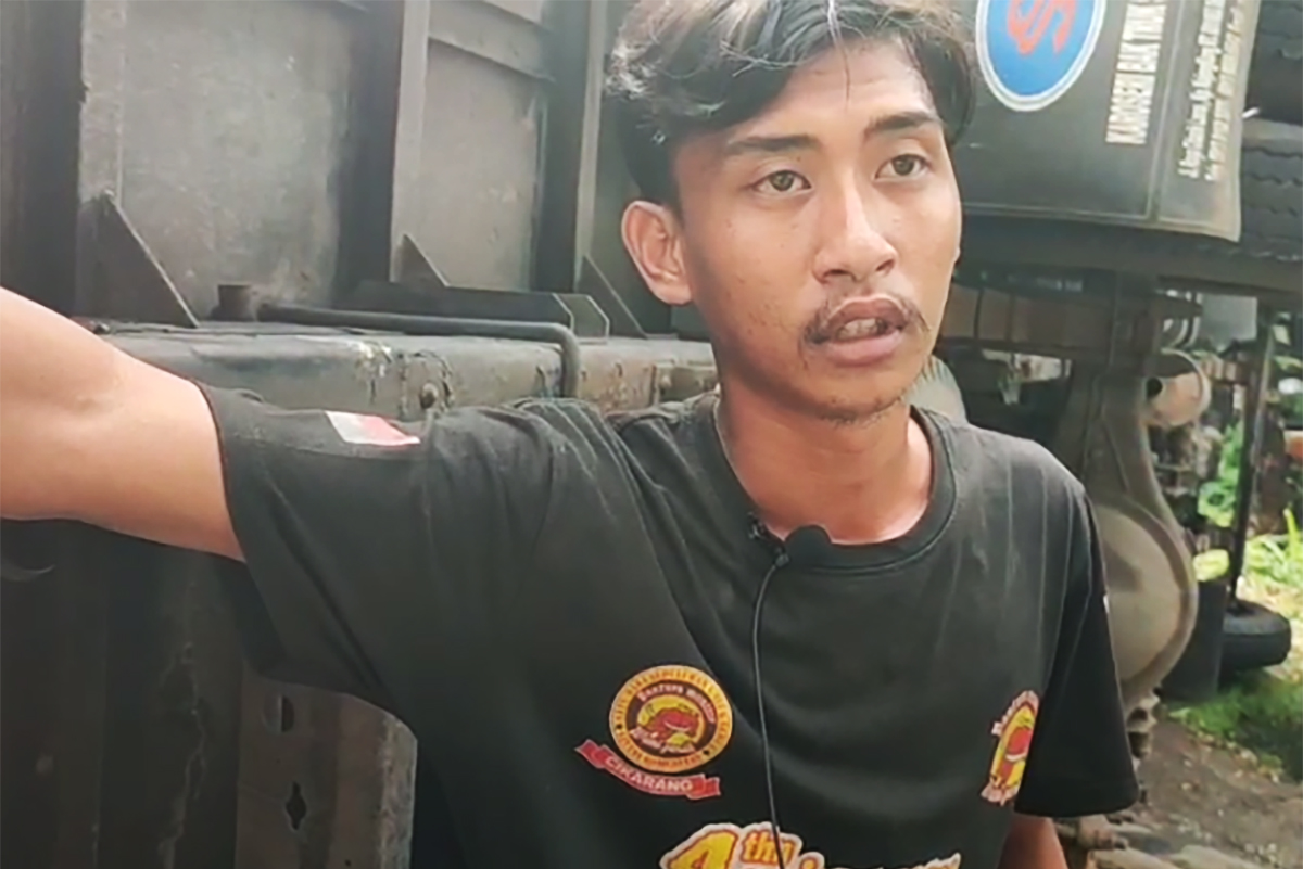 Kesaksian Rasmita, Pengemudi Truk Boks yang Terlibat Kecelakaan Maut di Jalur Pantura Cirebon