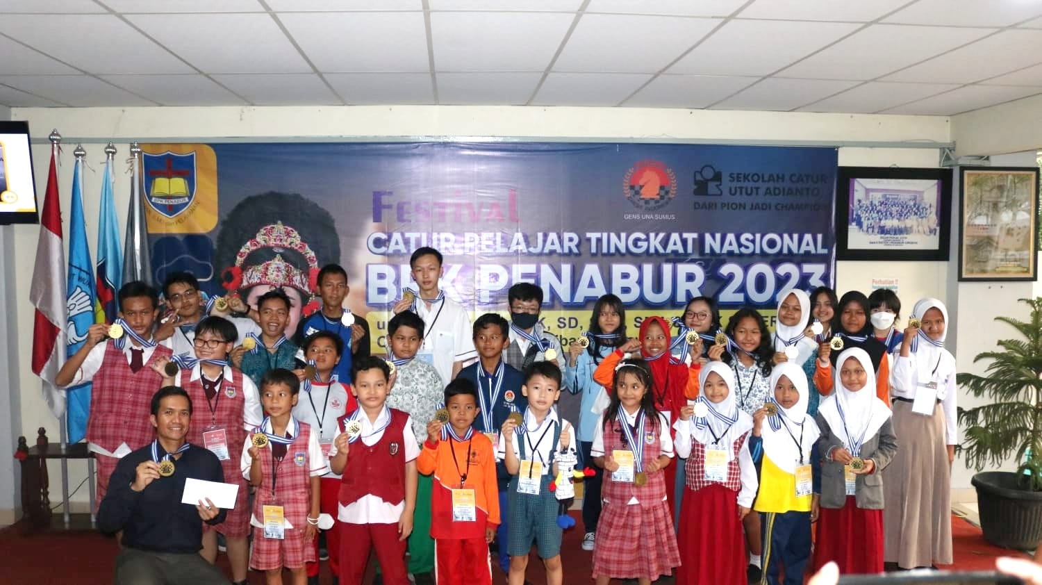 BPK PENABUR Gelar Festival Catur Pelajar Tingkat Nasional 2023, Salah Satunya di Cirebon