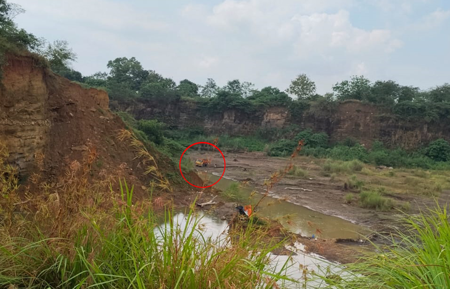 TIDAK KAPOK! Galian C Argasunya Kembali Beraktivitas