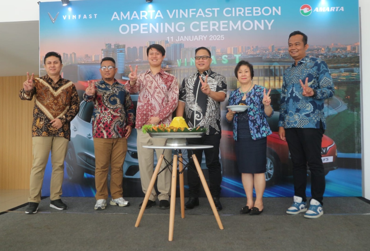 VinFast Mobil Listrik Buatan Vietnam Sekarang Ada di Cirebon