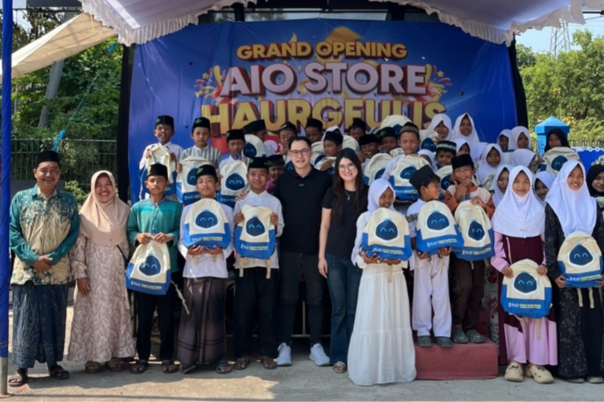 AIO Store Haurgeulis Resmi Dibuka, Ada Promo Elektronik dan Program Belanja Kaget