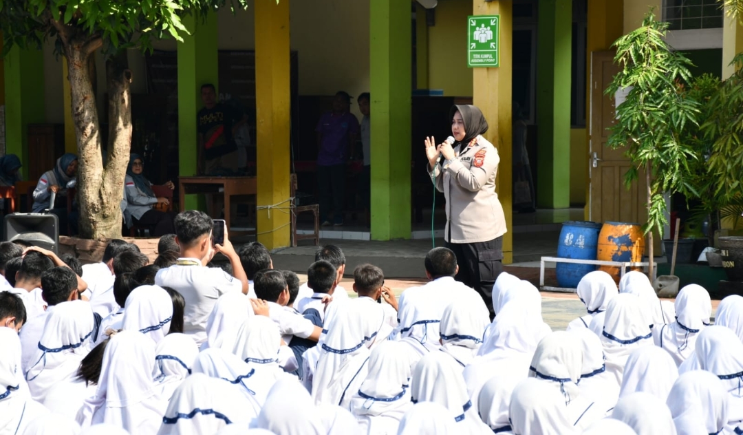 Saat MPLS, Kapolresta Cirebon Sampaikan Pesan Ini Kepada Generasi Muda