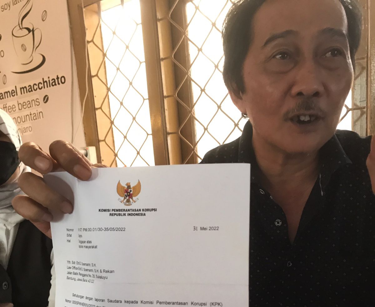 Tersangka Kasus Korupsi Pompa Riol Cirebon Mengadu ke Ahmad Sahroni Komisi III DPR RI