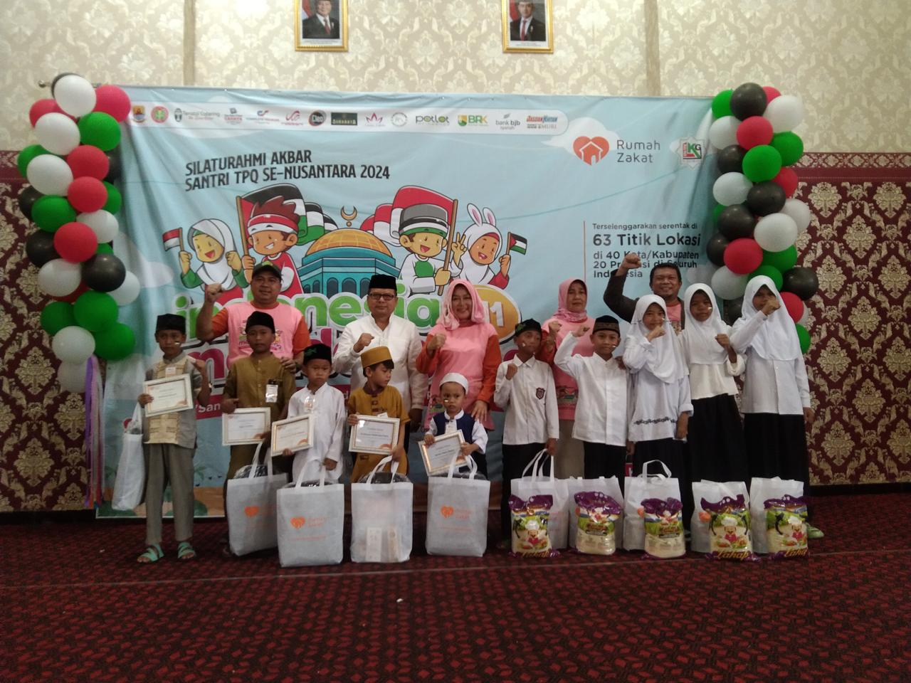 Rumah Zakat Cirebon Hadirkan Keceriaan Anak Anak TPQ di Event Indonesia Mendongeng ke #11