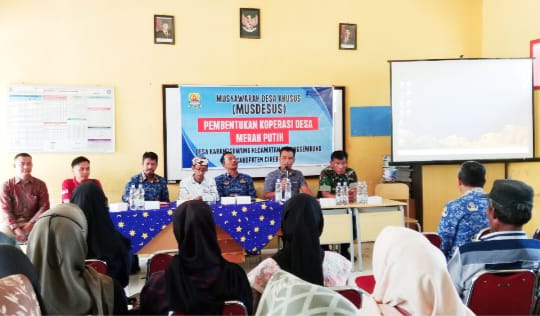 Sejarah Mencatat! Pertama Kali di Kabupaten Cirebon, Desa Karangsuwung Bentuk Kopdes Merah Putih 