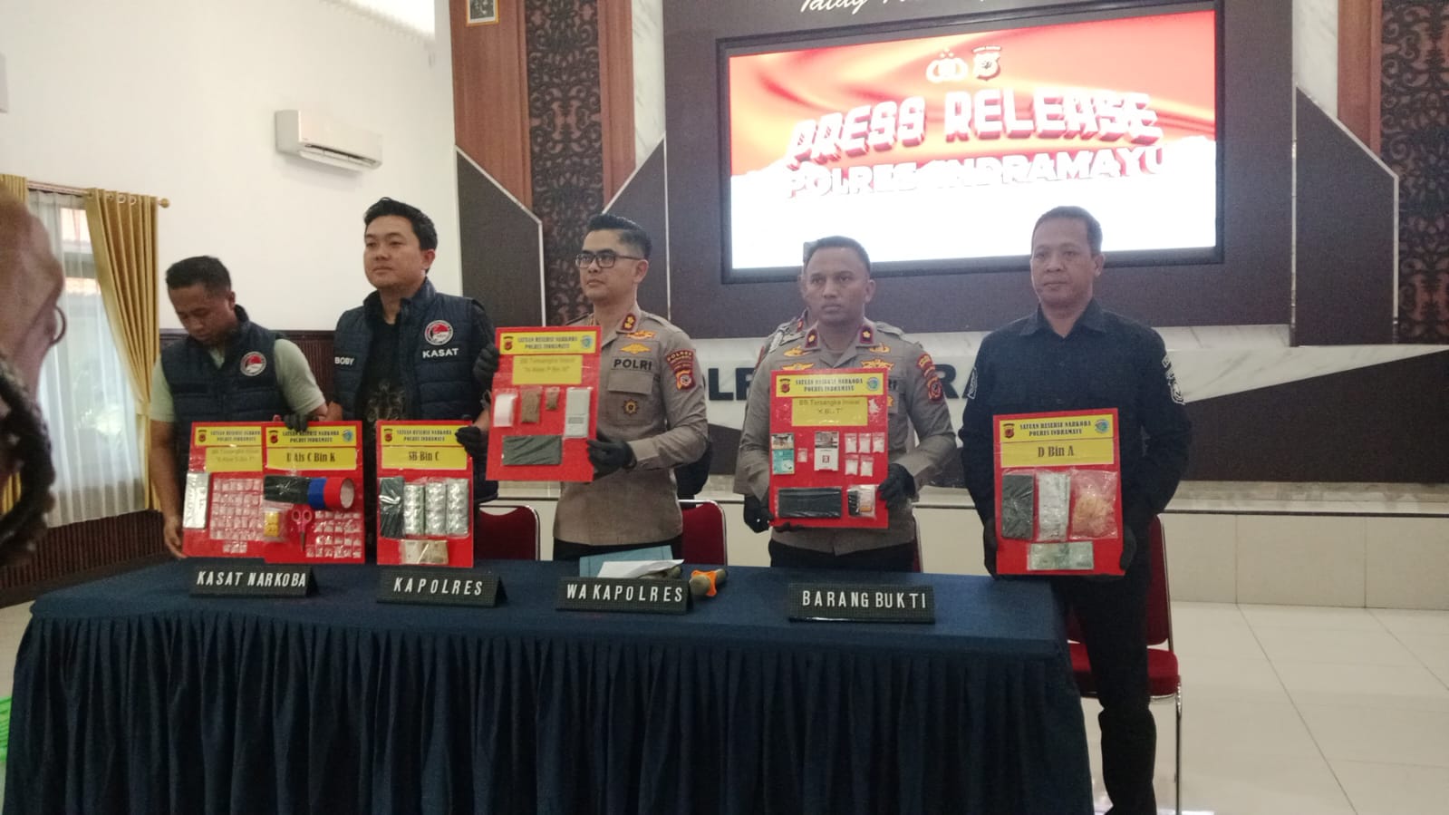 Ungkap 25 Kasus Penyalahgunaan Narkoba, Satnarkoba Indramayu Amankan Puluhan Tersangka