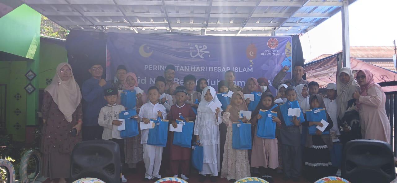 SDN Kebon Melati 2 Gelar Maulid 