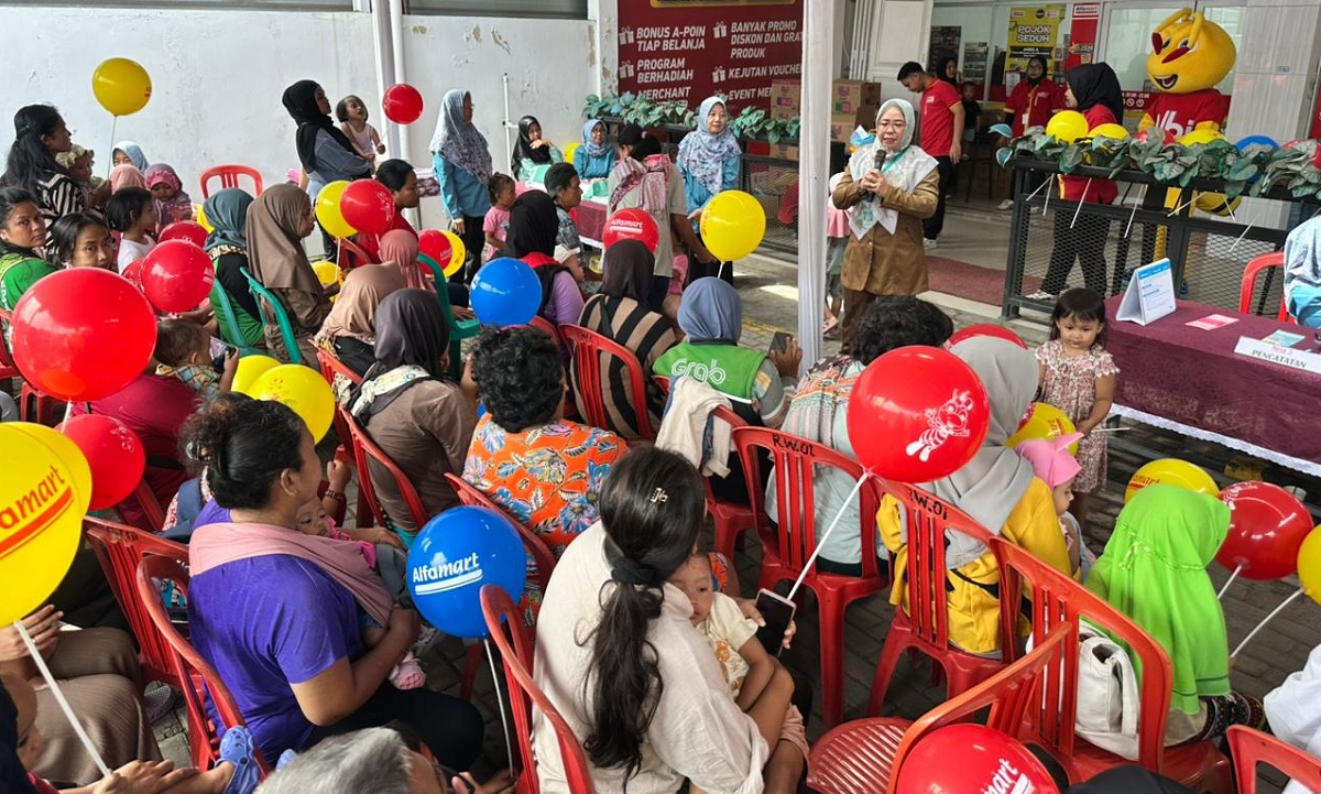 Alfamart Sahabat Posyandu Sentuh 30.000 Anak Sepanjang 2025