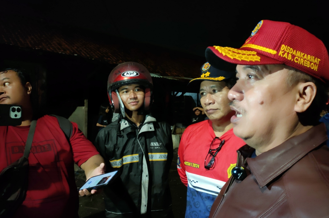 Ngeri! Inilah Dugaan Sementara Pemicu Kebakaran Pasar Desa Lemahabang Kulon