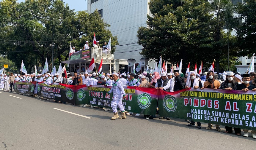 Akhirnya, FPI Demo Bubarkan Al Zaytun di Jakarta, Panji Gumilang Bakal Terpojok?