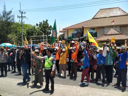 Petani Indramayu Demo, Tuntut Pemerintah Lakukan Reforma Agraria